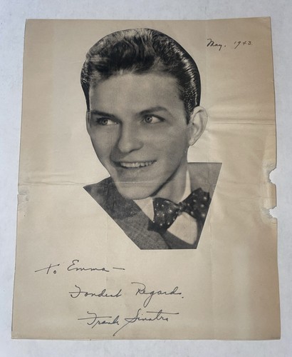Frank sinatra signed - sinatra,