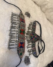 Colourful handmade afghan - colourful,