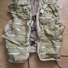 British Army Desert DPM Vest Tactical Loading Carrying AFV Crew