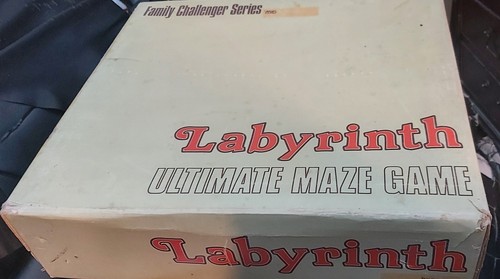 Vintage wooden labyrinth maze - labyrinth,