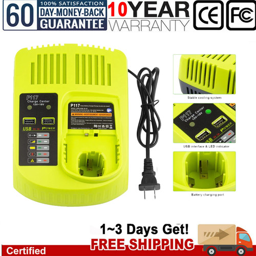 For ryobi p117 18v fast - 18v,
