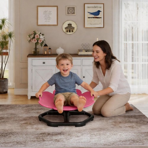Sensory sit and spin toy - and,