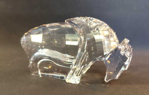 Swarovski crystal buffalo - swarovski,