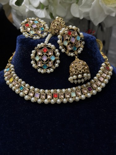 Multicolour kundan style