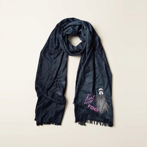 Fendi karlito scarf - fendi,