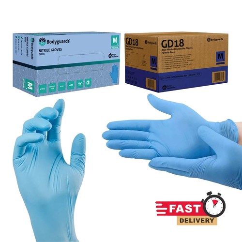 Blue disposable nitrile - blue,
