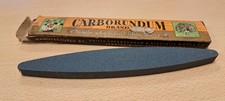 Carborundum brand scythe general utility sharpening stone original box unused