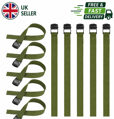 Short ratchet straps green - straps,