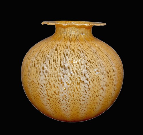 70s lancel ball vase spotted - 70s, &