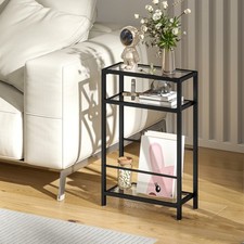 Narrow Side Table, 3-Tier End