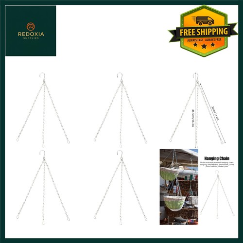 Stainless steel hanging basket - steel,
