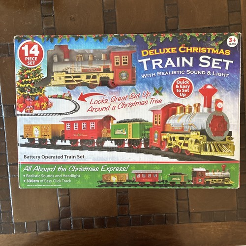 Christmas train set - 14, piece