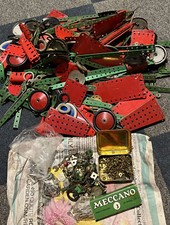 Job Lot Of Meccano Outfits 2,3,4 Etc With  Accessories Green Red