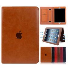 Leather Flip Case Cover For iPad 11th 10th 9th 8th 7th 6th 5th Gen Air Pro 11 
