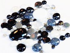 200g Round Mix of Glass