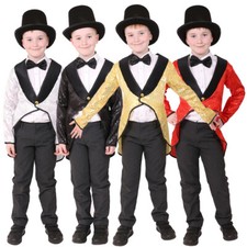 CHILDS SEQUIN TAILCOAT COSTUME