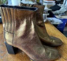 Boden gold  leather ankle