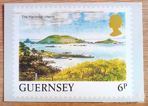 Postcard guernsey herm the - postcard:,