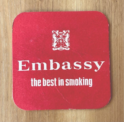 Embassy cigarettes red - embassy, beer