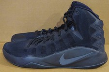 Nike Hyperdunk Triple Black Anthracite Basketball Shoes Mens Size 13 Like New 