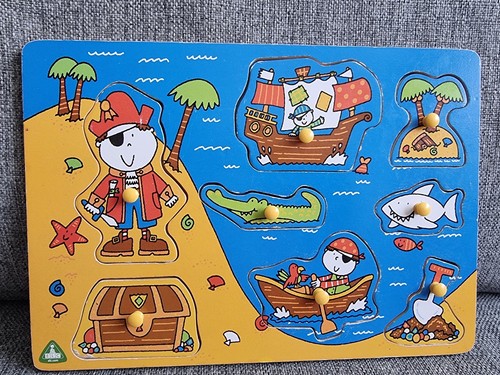 Elc pirate wooden inset - wooden,