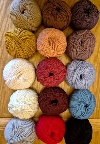 50g balls cashmere merino - 15,