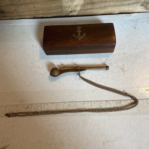 Vintage boatswain call - boatswain’s,