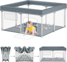 Foldable baby playpen - foldable,