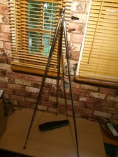 VINTAGE MINI CAMERA TRIPOD TILT PAN HEAD BLACK CHROME MADE IN JAPAN LIKE BILORA