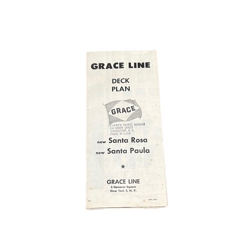 1958 cruise ship santa rosa - 1958,