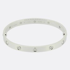 Cartier Ten Diamond LOVE Bangle Size 18