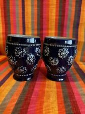 A pair of Mettlach style German Spill vases