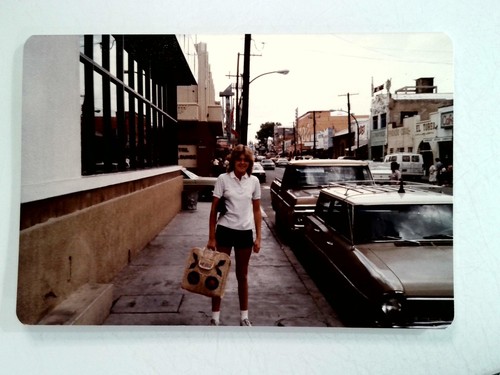 Vintage color photo young - photo,