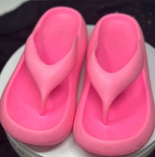 Primark Hot Pink Toe Bar Wedge