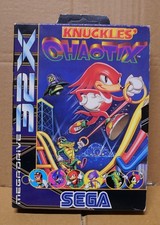 Knuckles' Chaotix SEGA Mega Drive 32X, 1995 Complete Manual Great Condition !!!