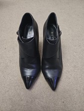 Reiss Black Pointed Boots Size 5