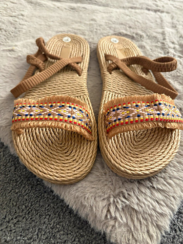 Women beige bohemian - beige,