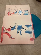 5 SECONDS OF SUMMER Signed 5SOS5 Album Insert w/ Blue  Vinyl Rare
