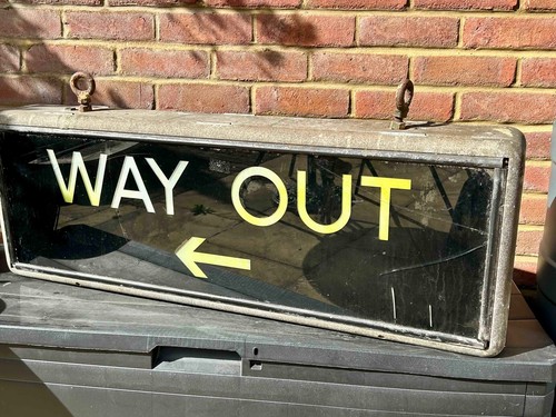 London underground way out - way,
