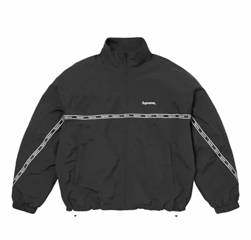 Supreme black logo tape - black,