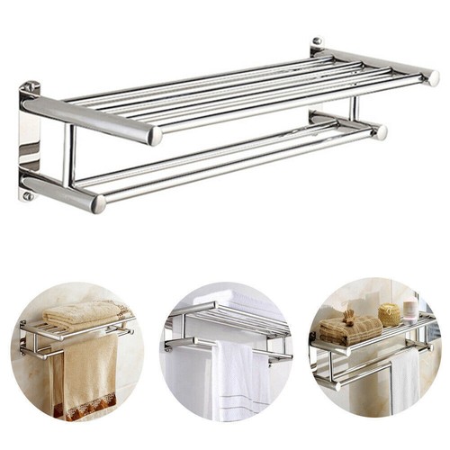 Stainless steel double towel - double,