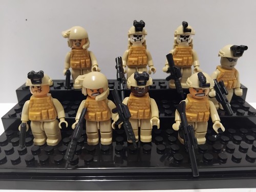 Mini figures military set - military, of