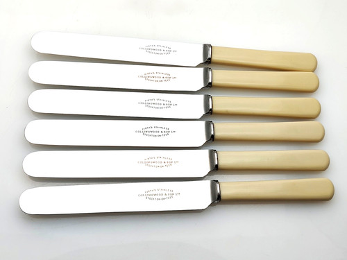 Large palette dinner knives - large,