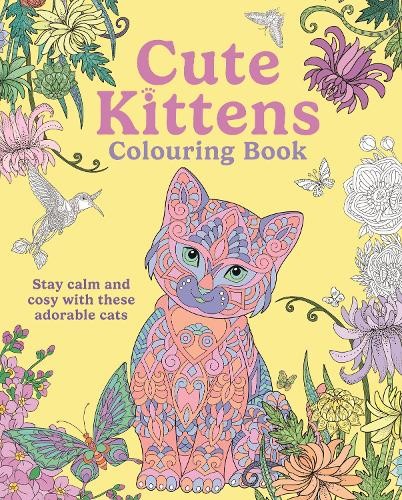 Cute kittens colouring book - kittens,