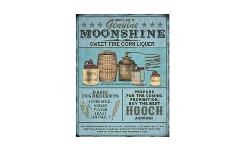 Moonshine brewery retro - brewery, look