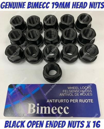 Alloy wheel open nuts 16 - alloy, b