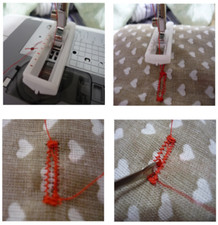 Sliding Button Hole Foot Fit