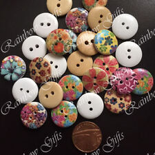 18mm WOODEN BUTTONS 2 HOLE