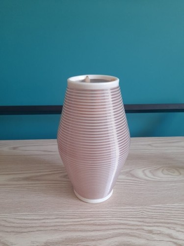 Retro cocoon lamp pendant - 60's,