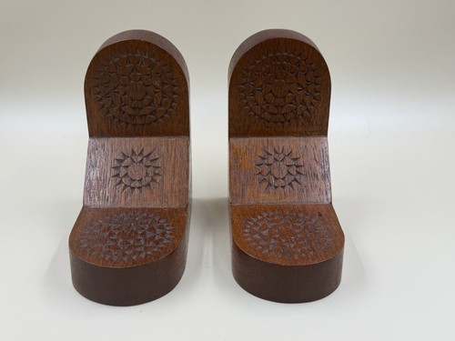 Vintage art deco pair mahogany - vintage,